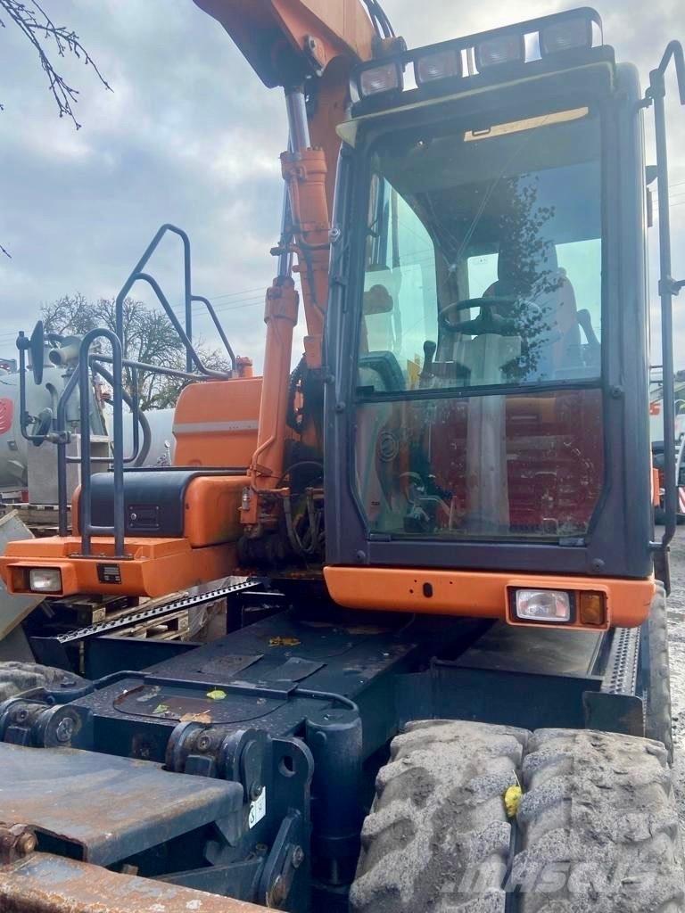 Doosan DX 160 W-3 Εκσκαφείς με τροχούς - λάστιχα