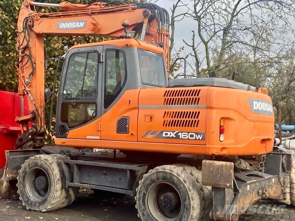 Doosan DX 160 W-3 Εκσκαφείς με τροχούς - λάστιχα