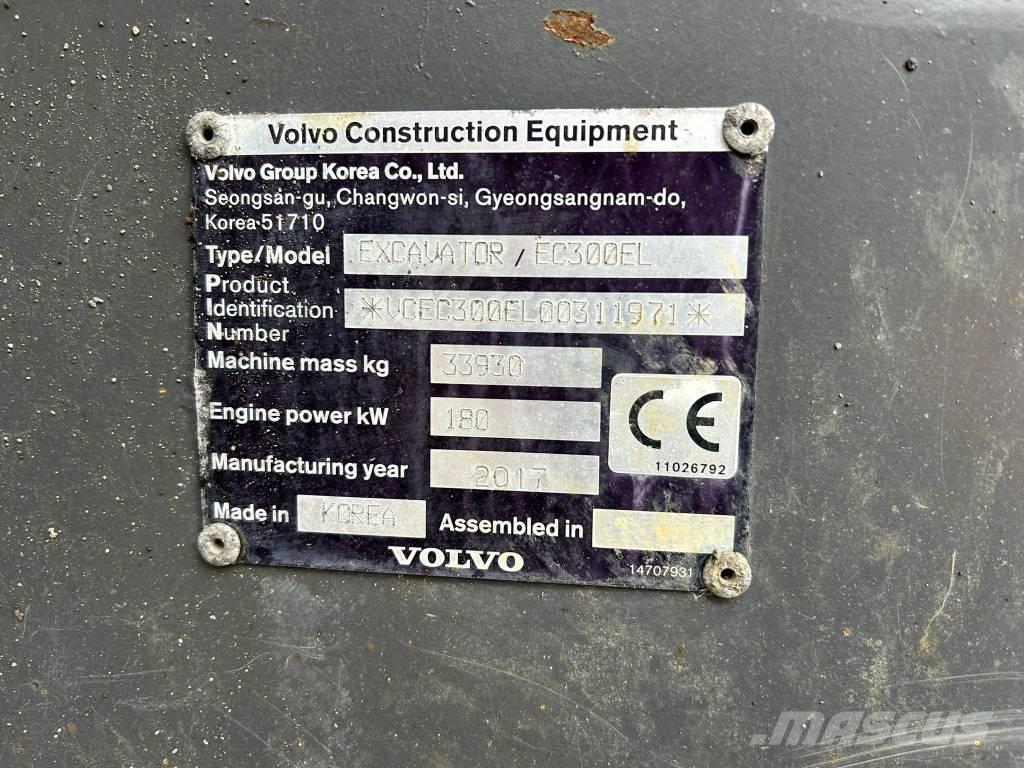 Volvo EC 300 EL Εκσκαφείς με ερπύστριες