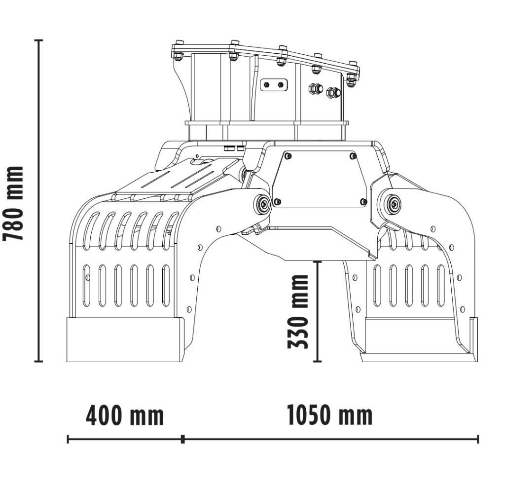 MB Crusher MB-G400 Άλλα εξαρτήματα