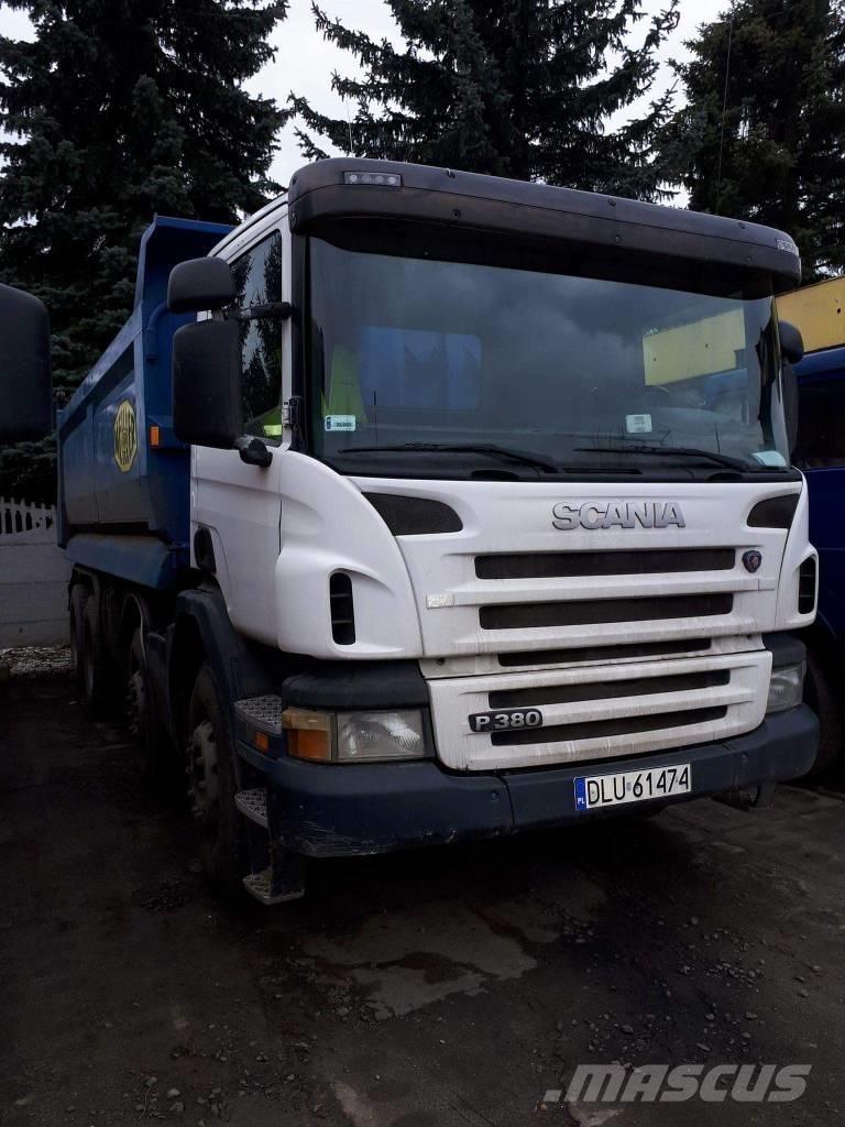 Scania P 380 Φορτηγά Ανατροπή