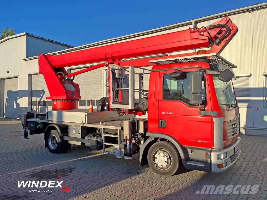 Wumag WT 250 Εναέριες πλατφόρμες τοποθετημένες σε φορτηγό