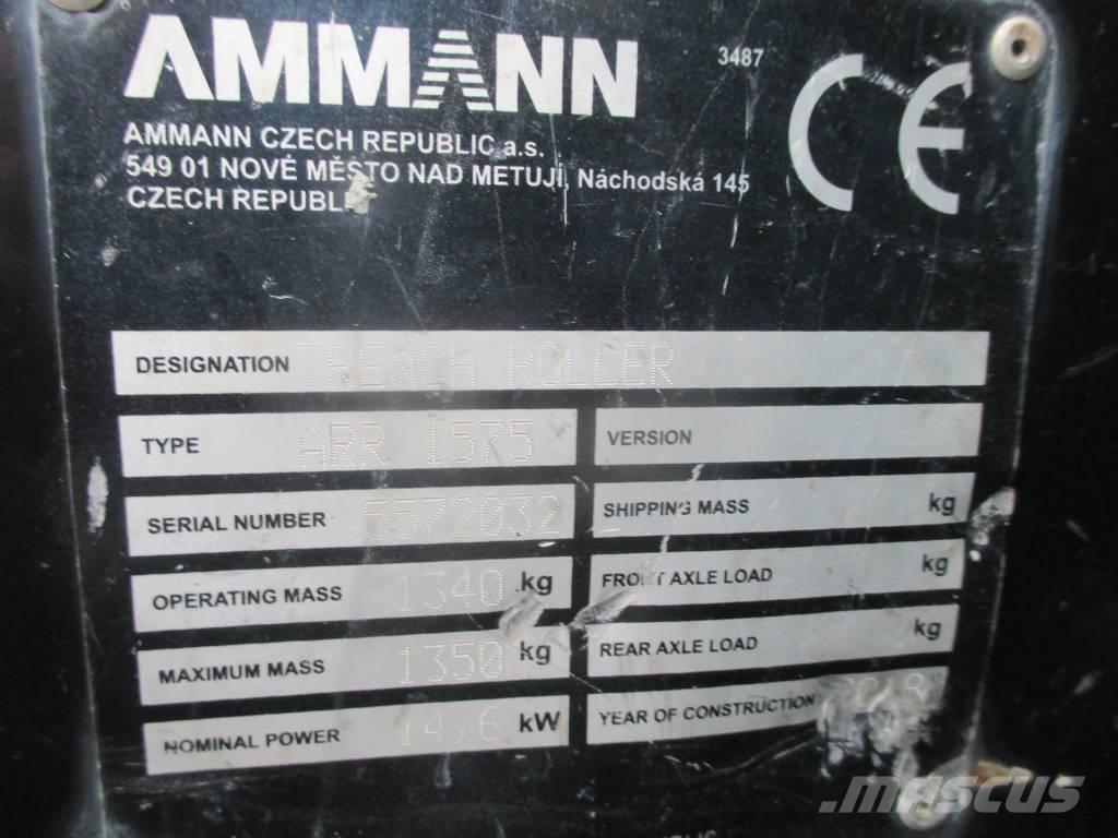 Ammann ARR 1575 Οδοστρωτήρες διπλού κυλίνδρου