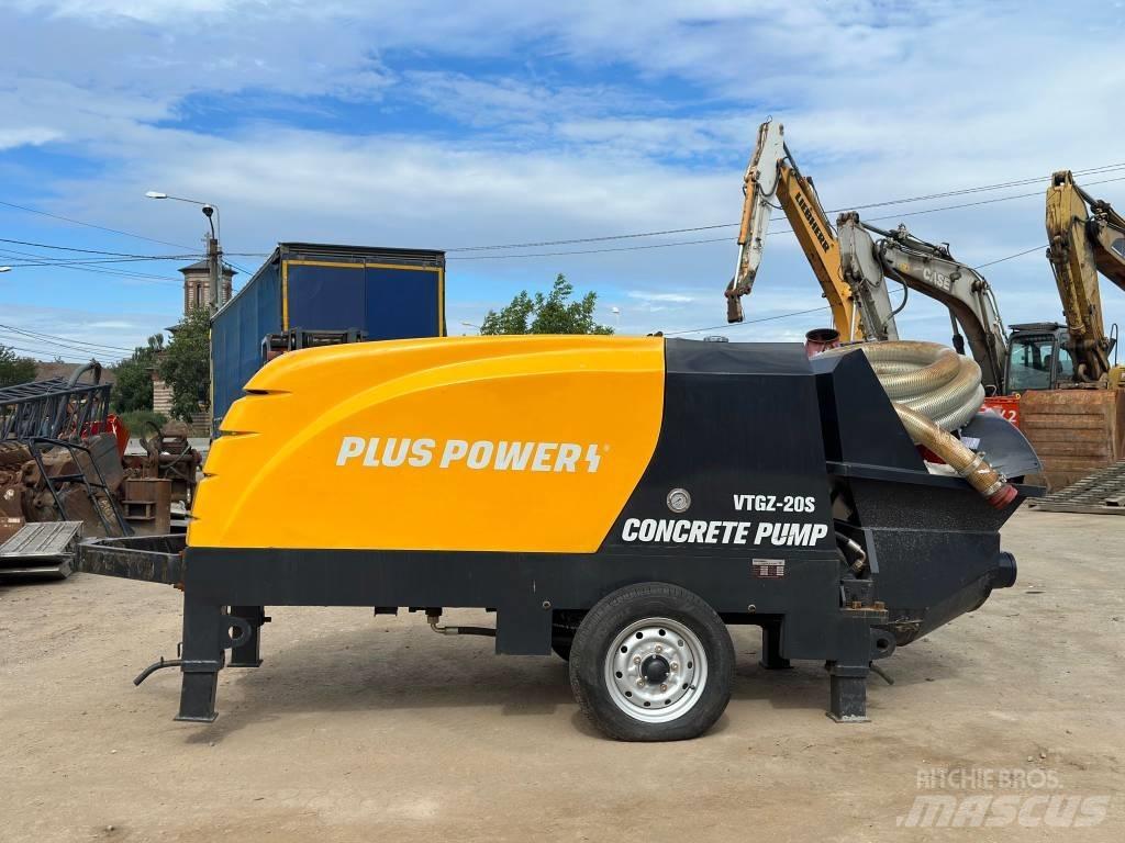 Plus Power VTGZ-20S Αντλίες σκυροδέματος