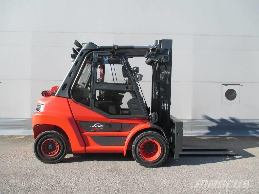 Linde H 80 D Πετρελαιοκίνητα Κλαρκ