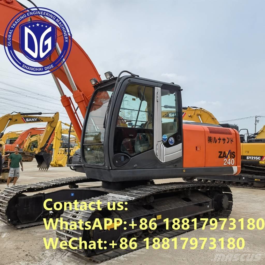 Hitachi ZX 240-3 Εκσκαφείς με ερπύστριες