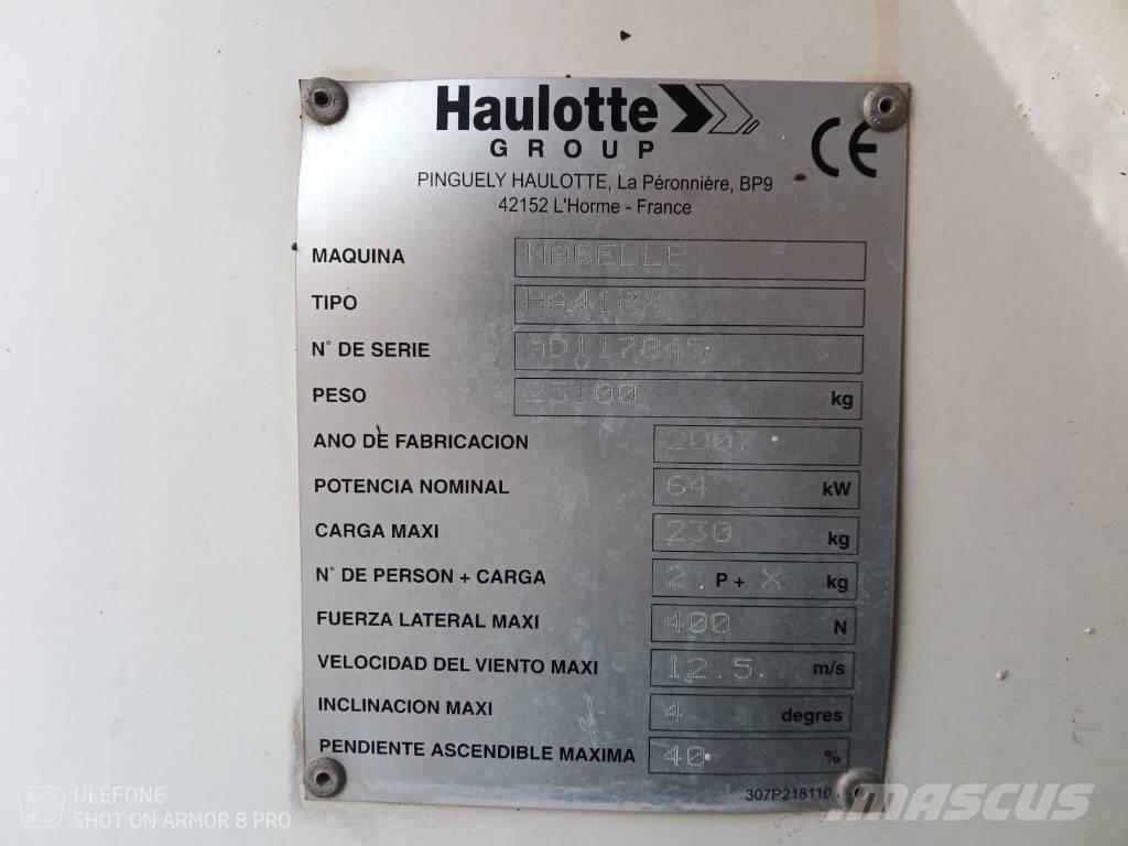 Haulotte HA 41 PX Ανυψωτήρες με αρθρωτό βραχίονα