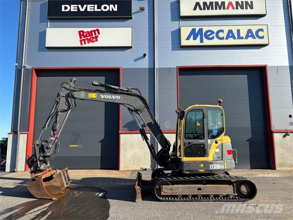 Volvo ecr88 Εκσκαφάκι (διαβολάκι) < 7t