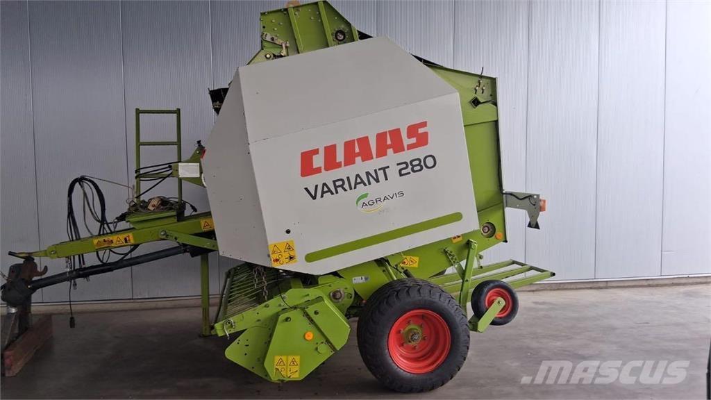 CLAAS Variant 280 Πρέσες κυλινδρικών δεμάτων
