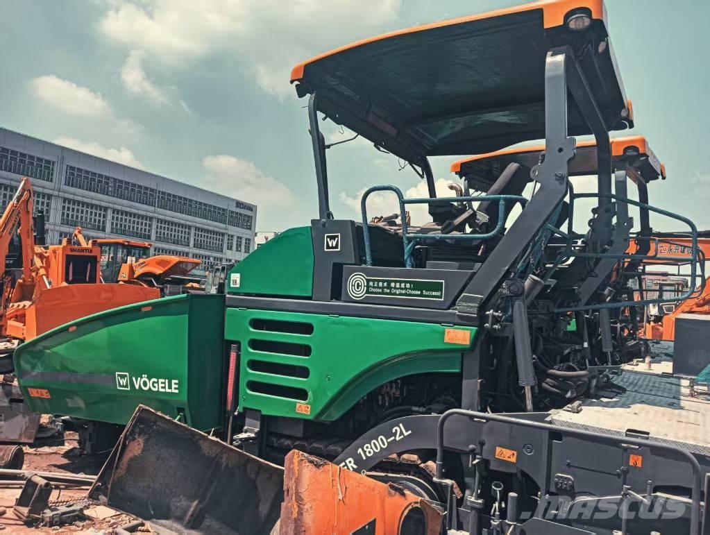 Vögele 1800-3 Επίστρωση ασφάλτου