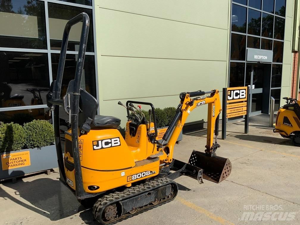 JCB 8008 Εκσκαφάκι (διαβολάκι) < 7t
