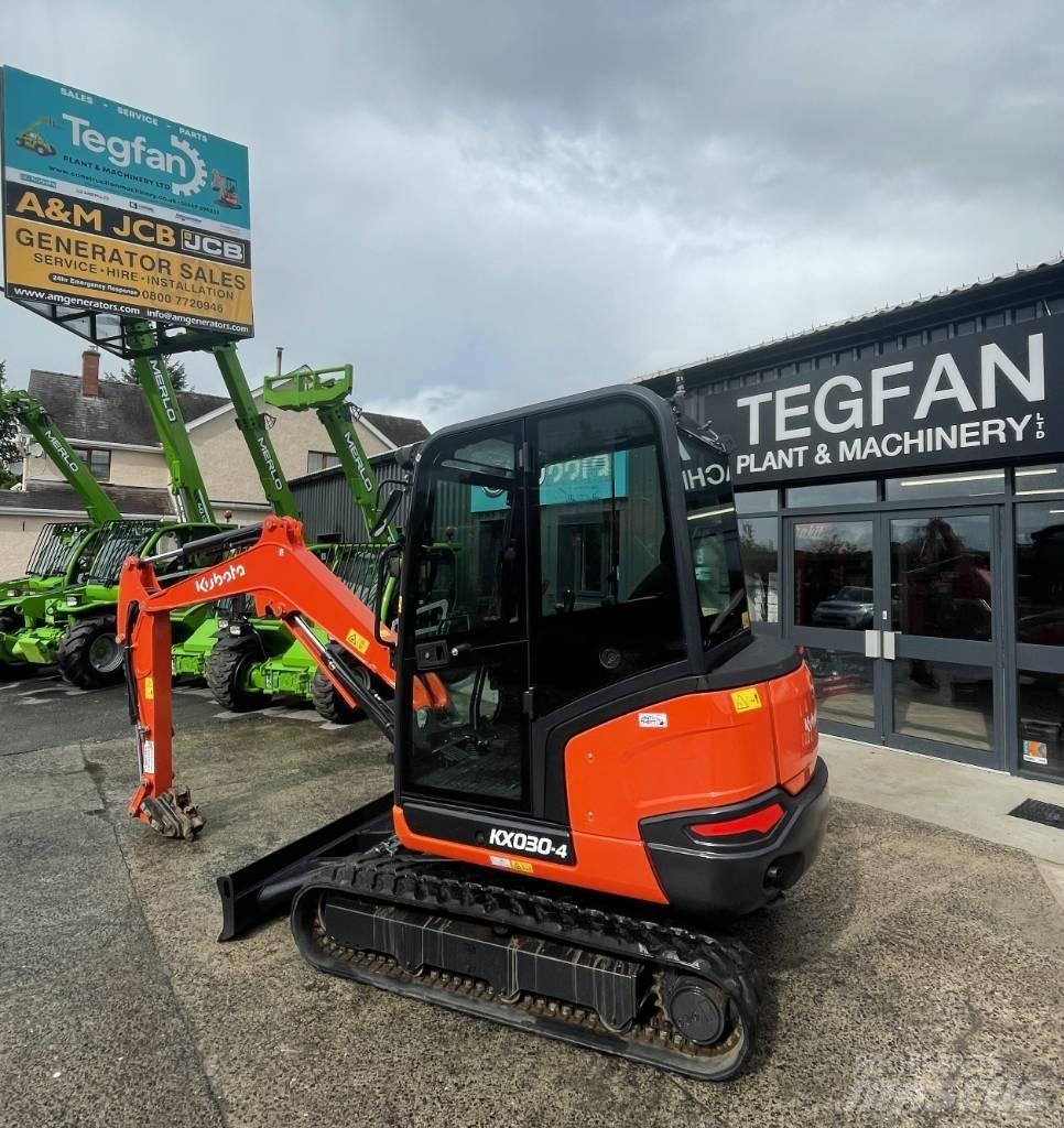 Kubota KX 030-4 Εκσκαφάκι (διαβολάκι) < 7t