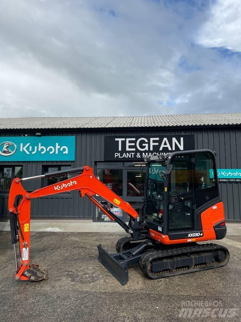 Kubota KX 030-4 Εκσκαφάκι (διαβολάκι) < 7t