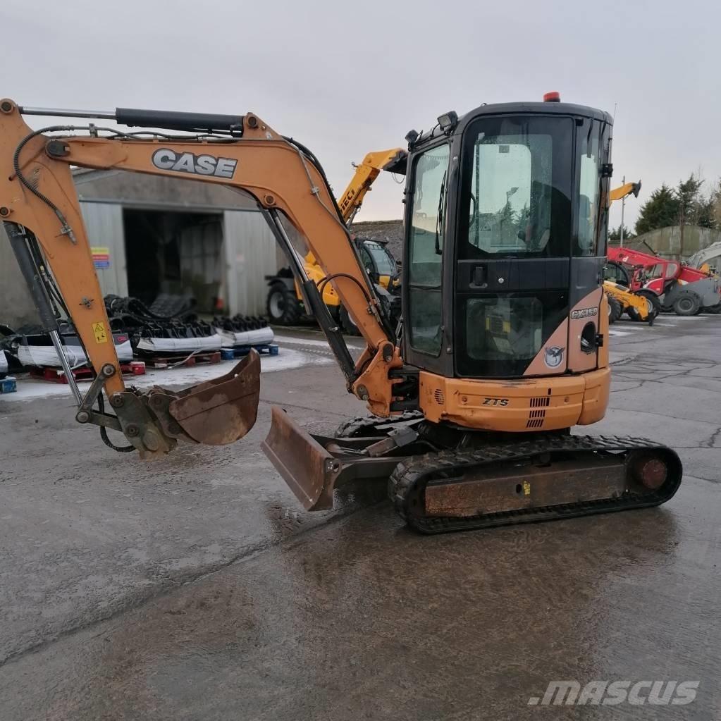 CASE CX 35 B Εκσκαφάκι (διαβολάκι) < 7t