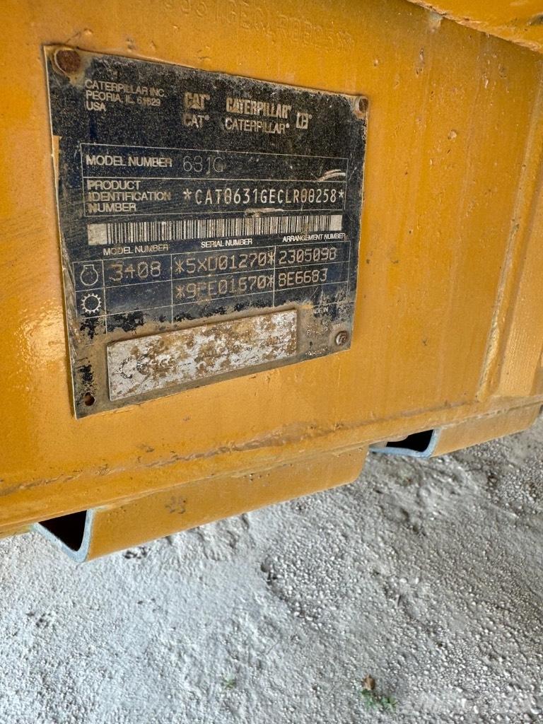 CAT 631 G Αποξέστες δρόμων