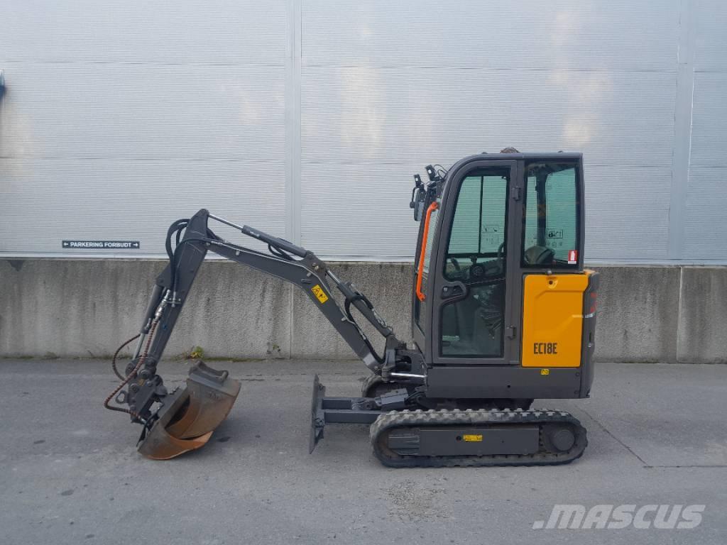 Volvo EC18E Εκσκαφάκι (διαβολάκι) < 7t