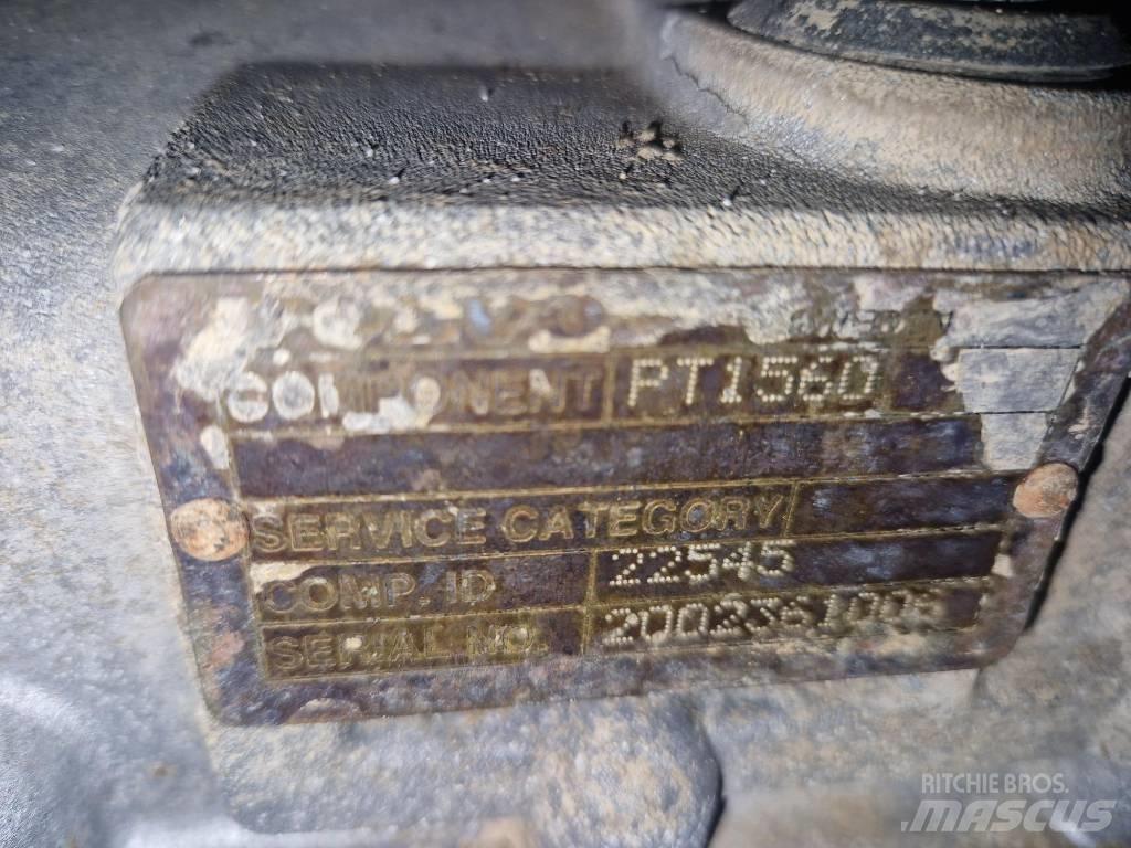 Volvo PT1560 Μετάδοση κίνησης