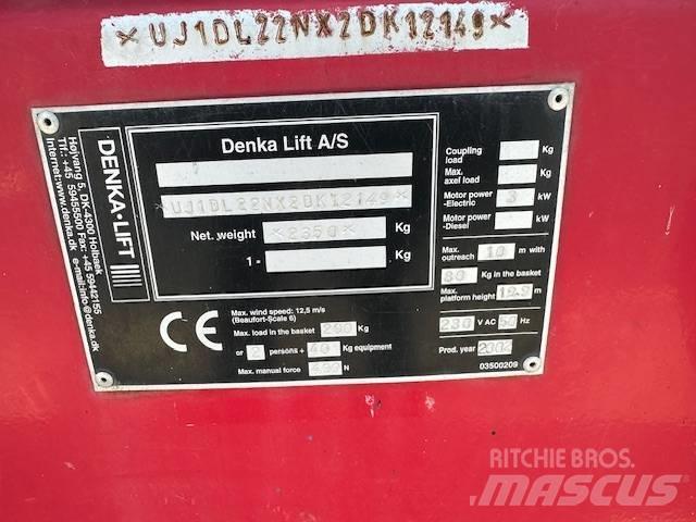 Denka-Lift DL 22 N Εναέριες πλατφόρμες τοποθετημένες σε ρυμούλκα