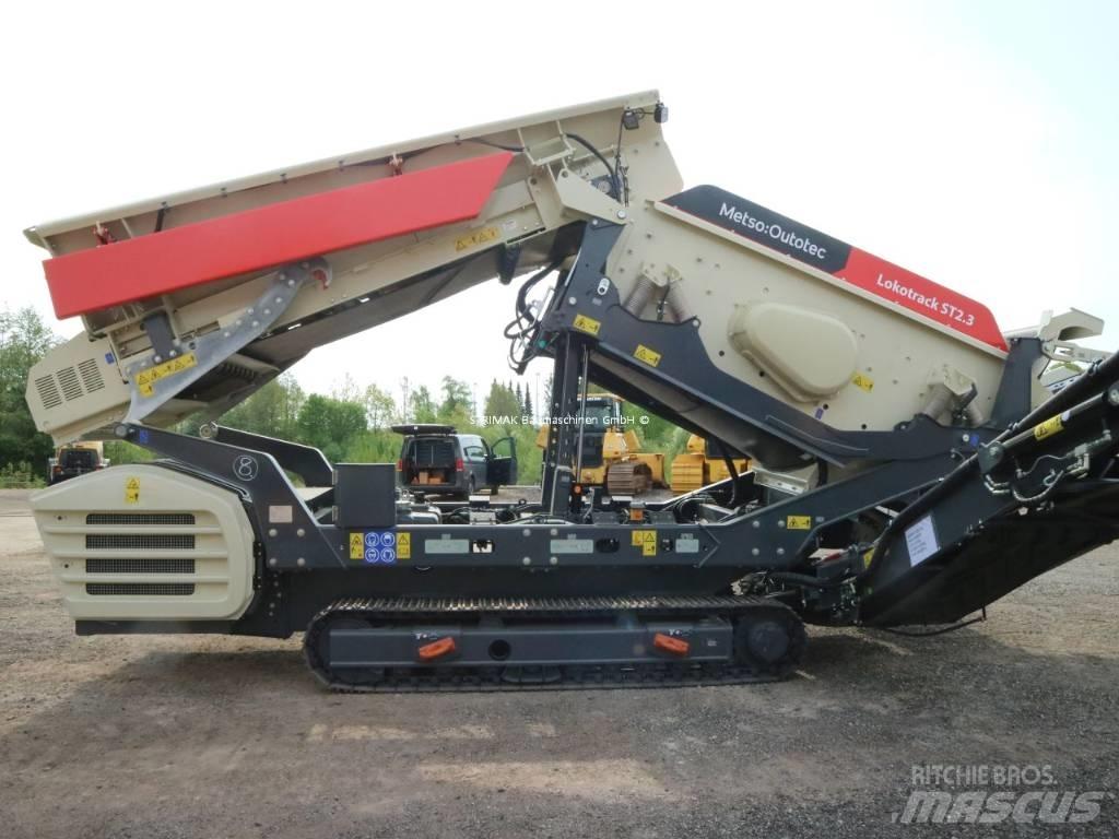 Metso ST 2.3 Κινητές μηχανές κοσκινίσματος