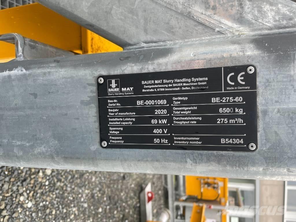 Bauer MAT BE 275-60 Κατασκευές - Άλλα