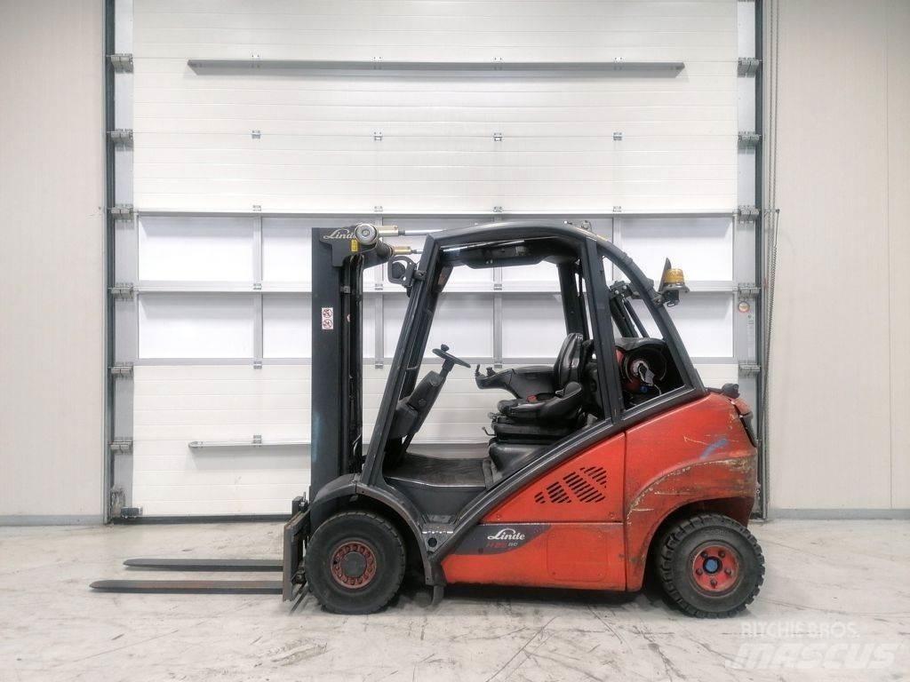 Linde H25T-02 Περονοφόρα ανυψωτικά κλαρκ με φυσικό αέριο LPG