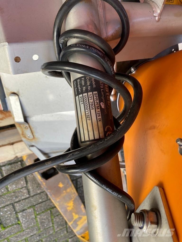 Matev SPR-H/M 125 Προσαρτούμενα εξαρτήματα τρακτέρ μικρών διαστάσεων