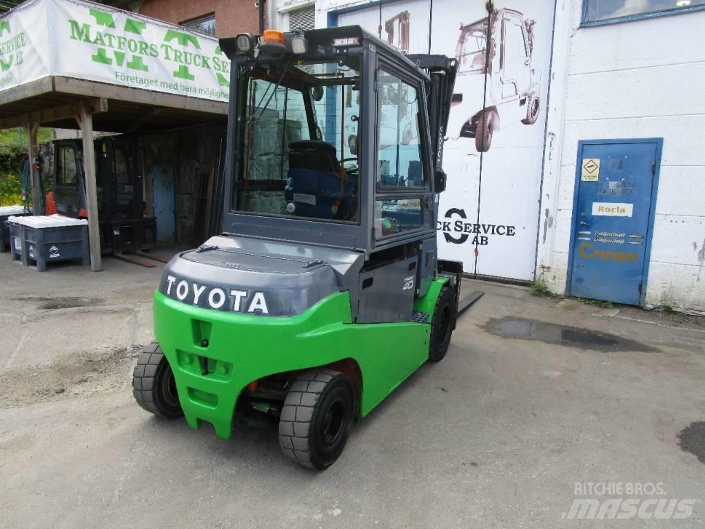 Toyota Elmotvikt Ηλεκτρικά περονοφόρα ανυψωτικά κλαρκ