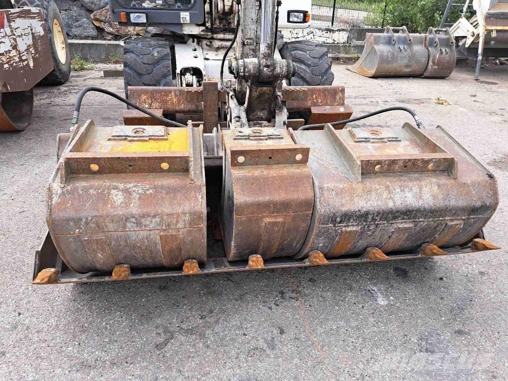 Mecalac 12 MTX Εκσκαφείς με τροχούς - λάστιχα