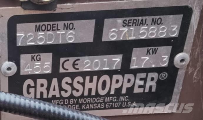 Grasshopper 725 DT 6 Χορτοκοπτικά μηδενικής στροφής