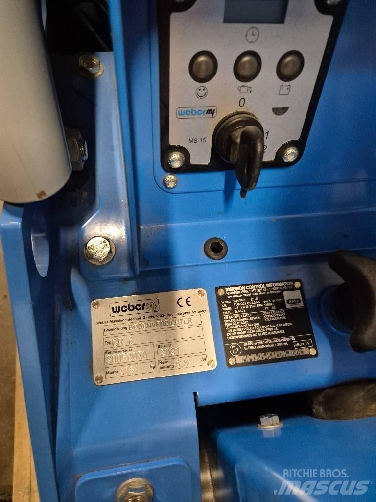 Weber CR 6 Επίπεδοι κόπανοι