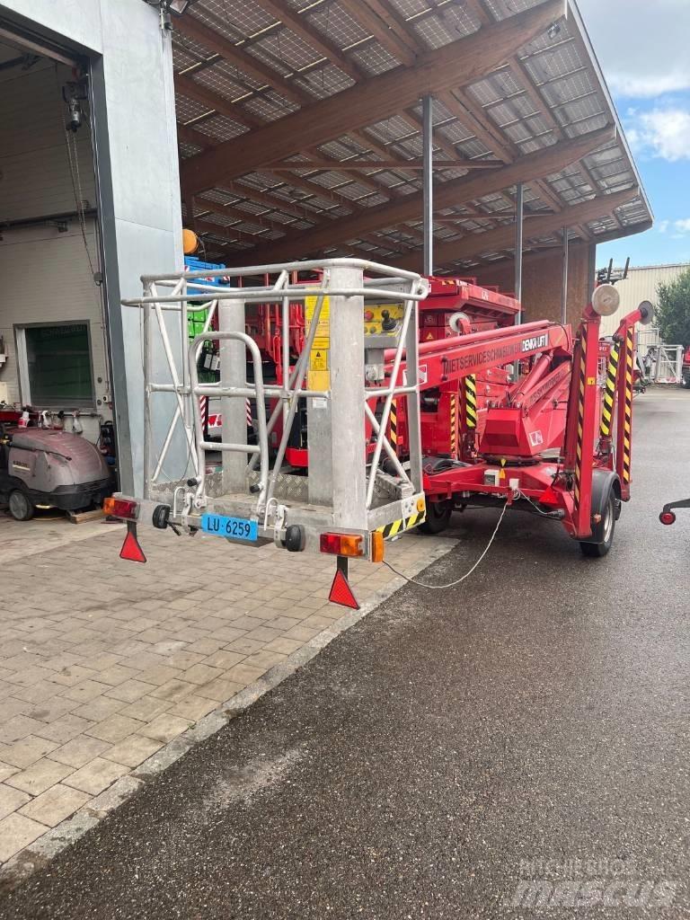 Denka-Lift DK 12 Εναέριες πλατφόρμες τοποθετημένες σε ρυμούλκα