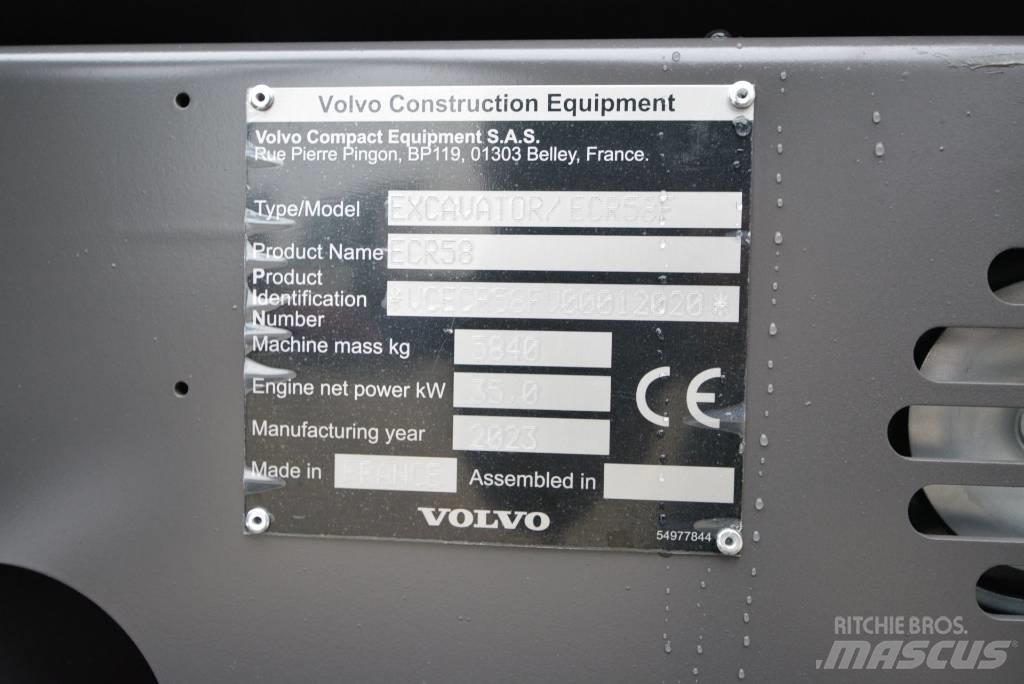 Volvo ECR 58 F Εκσκαφάκι (διαβολάκι) < 7t