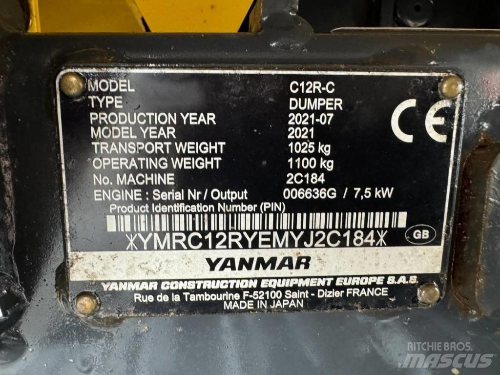Yanmar C 12 RC Ερπυστριοφόρα Dumpers - Ντάμπερ