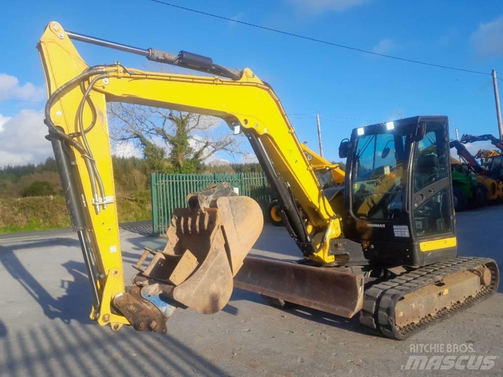 Yanmar Vio 82 Εκσκαφείς με ερπύστριες