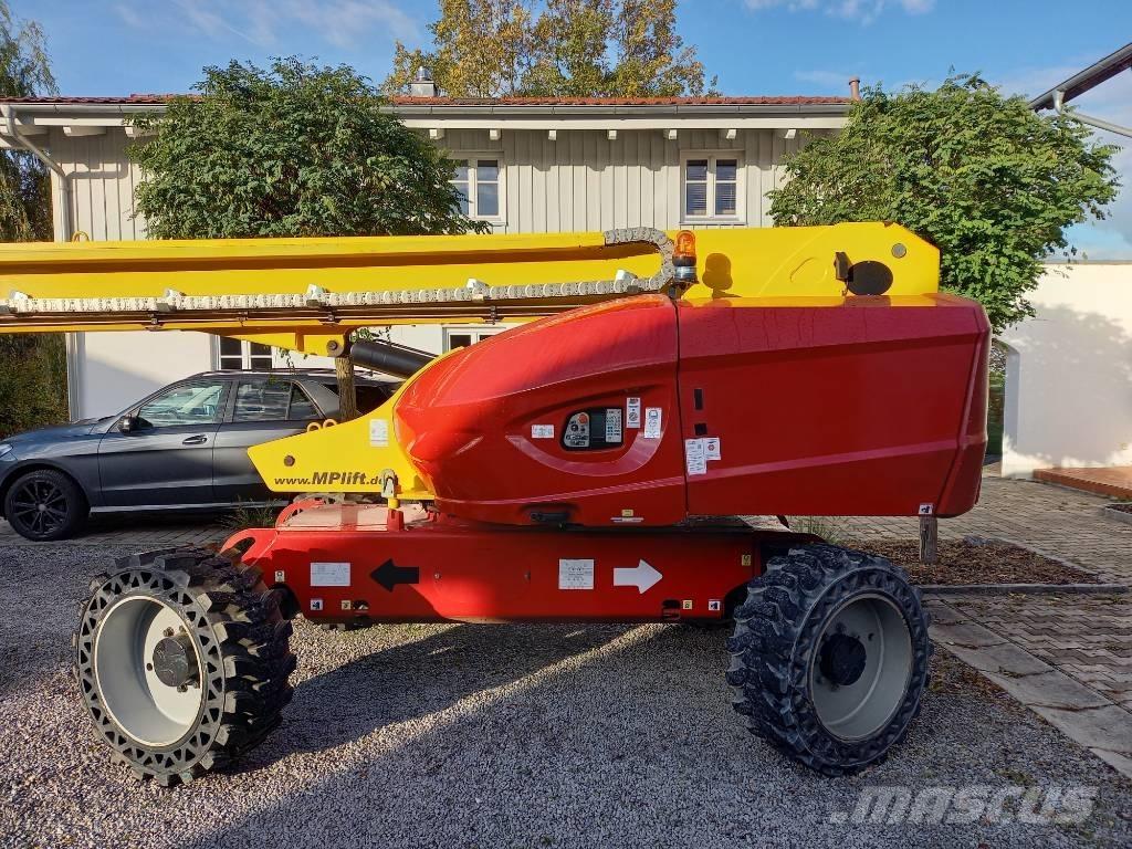 Manitou 220 TJ + Ανυψωτήρες με τηλεσκοπικό βραχίονα