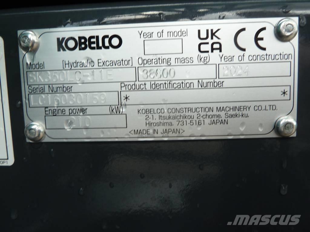 Kobelco SK350LC-11E Εκσκαφείς με ερπύστριες