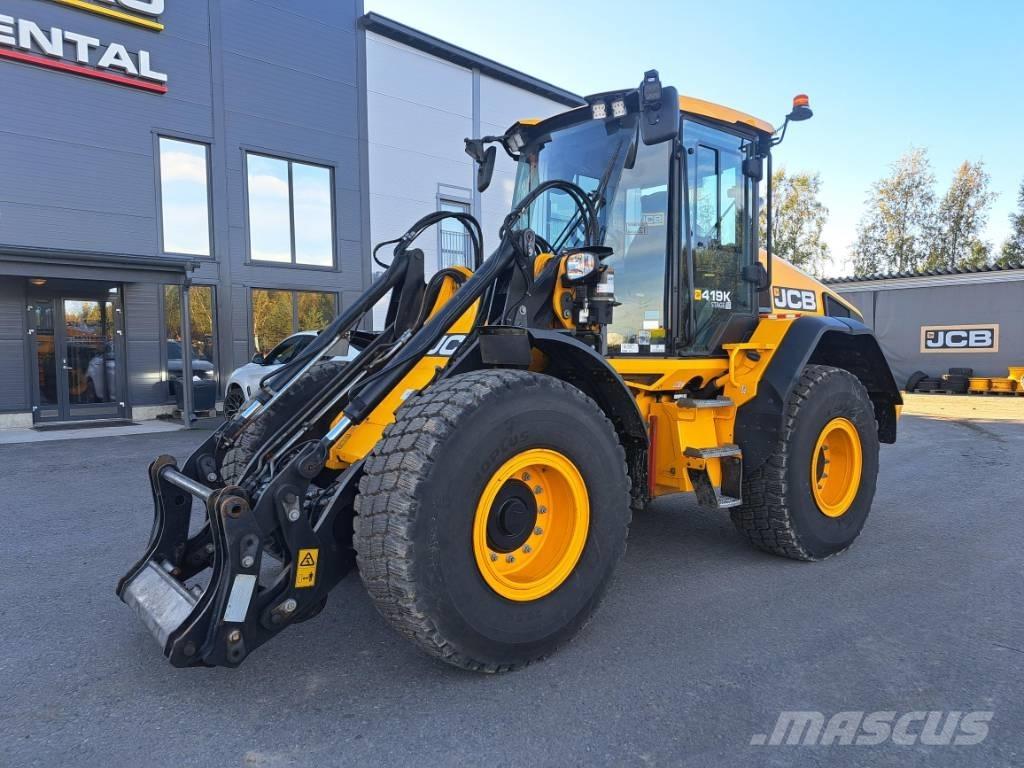 JCB 419 S Φορτωτές με λάστιχα (Τροχοφόροι)