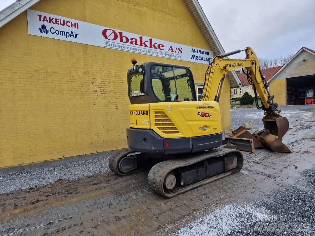 New Holland E60C Εκσκαφάκι (διαβολάκι) < 7t