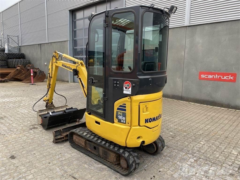 Komatsu PC16R-3HS Εκσκαφείς με τροχούς - λάστιχα