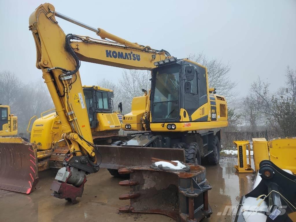 Komatsu PW180-11 Εκσκαφείς με τροχούς - λάστιχα