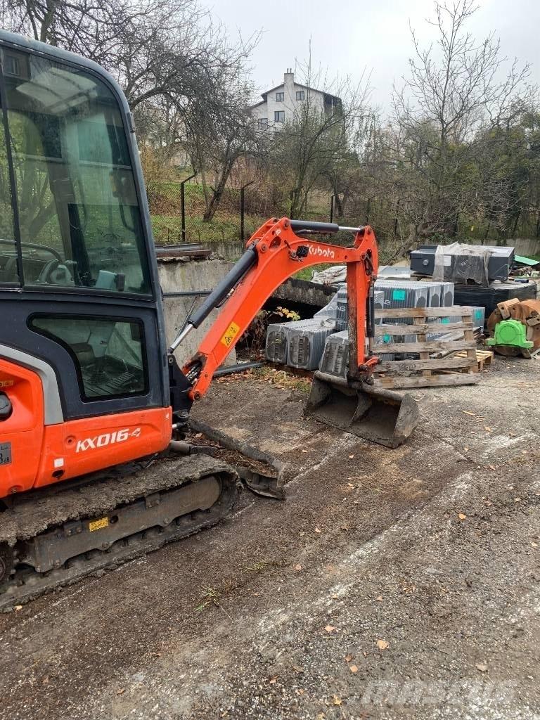 Kubota KX 016-4 Εκσκαφάκι (διαβολάκι) < 7t