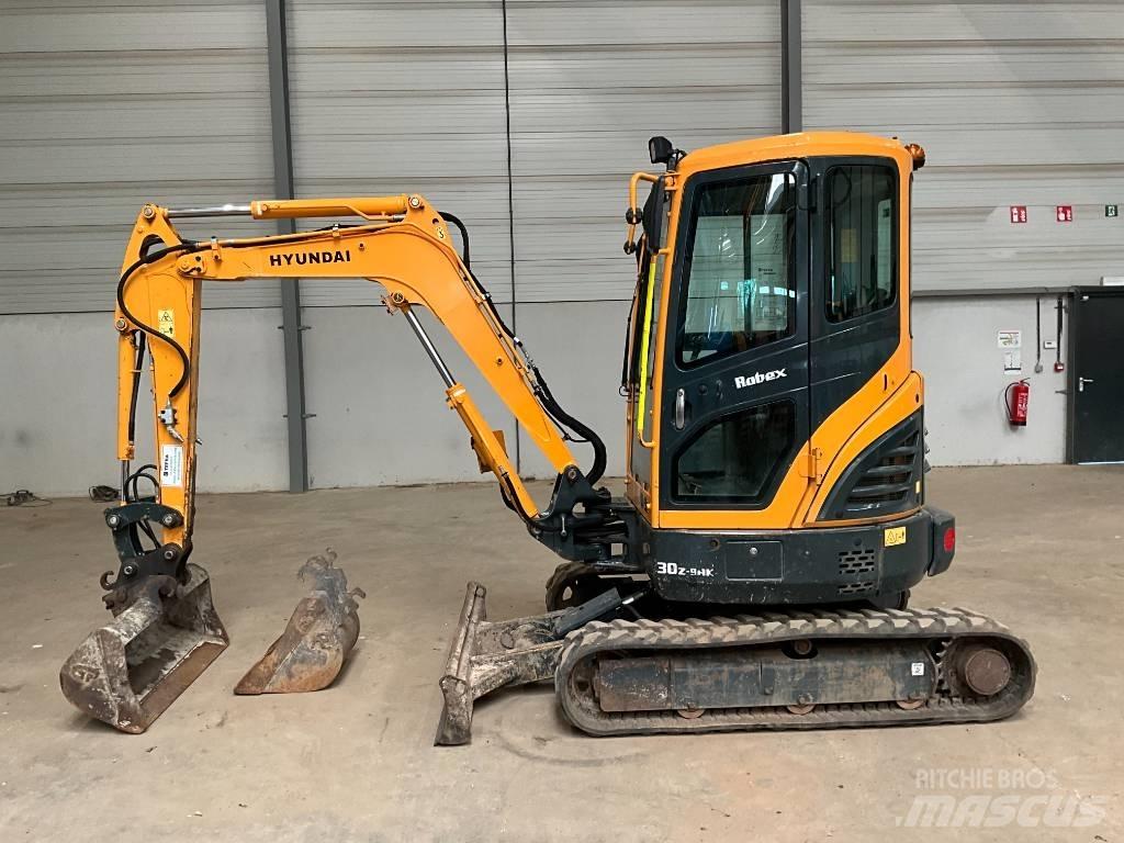 Hyundai 30 Z-9AK Εκσκαφάκι (διαβολάκι) < 7t