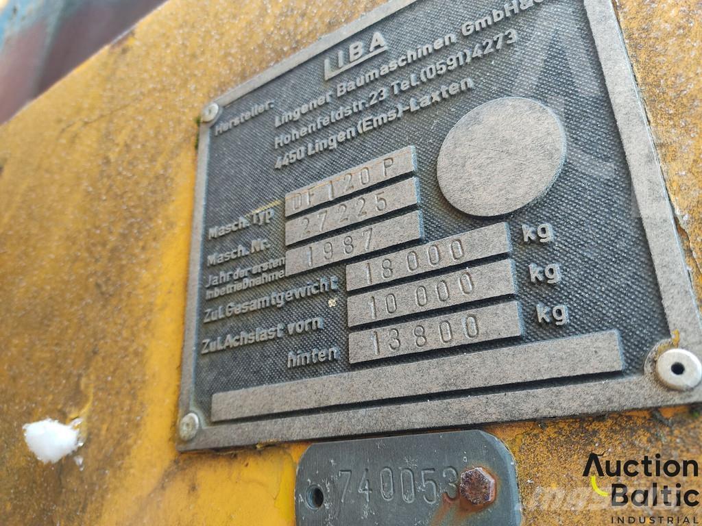 Demag DF 120 P Επίστρωση ασφάλτου