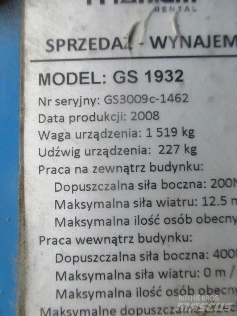 Genie GS 1932 Ανυψωτήρες ψαλιδωτής άρθρωσης