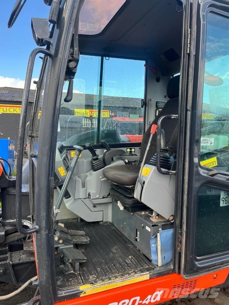 Kubota KX 080-4a Μίνι εκσκαφείς 7t - 12t