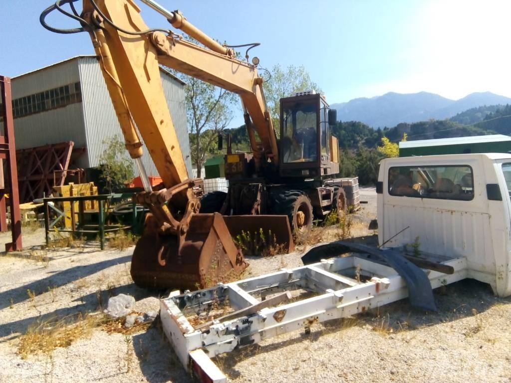 Case Poclain 1088 P Εκσκαφείς με τροχούς - λάστιχα