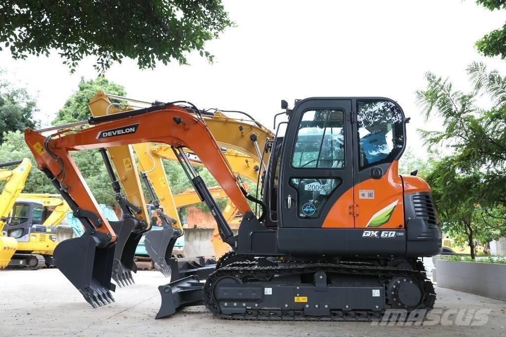 Doosan DX 60-10 Εκσκαφάκι (διαβολάκι) < 7t