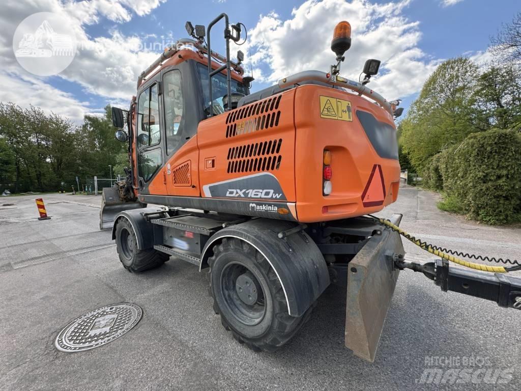 Doosan DX 160 W Εκσκαφείς με τροχούς - λάστιχα