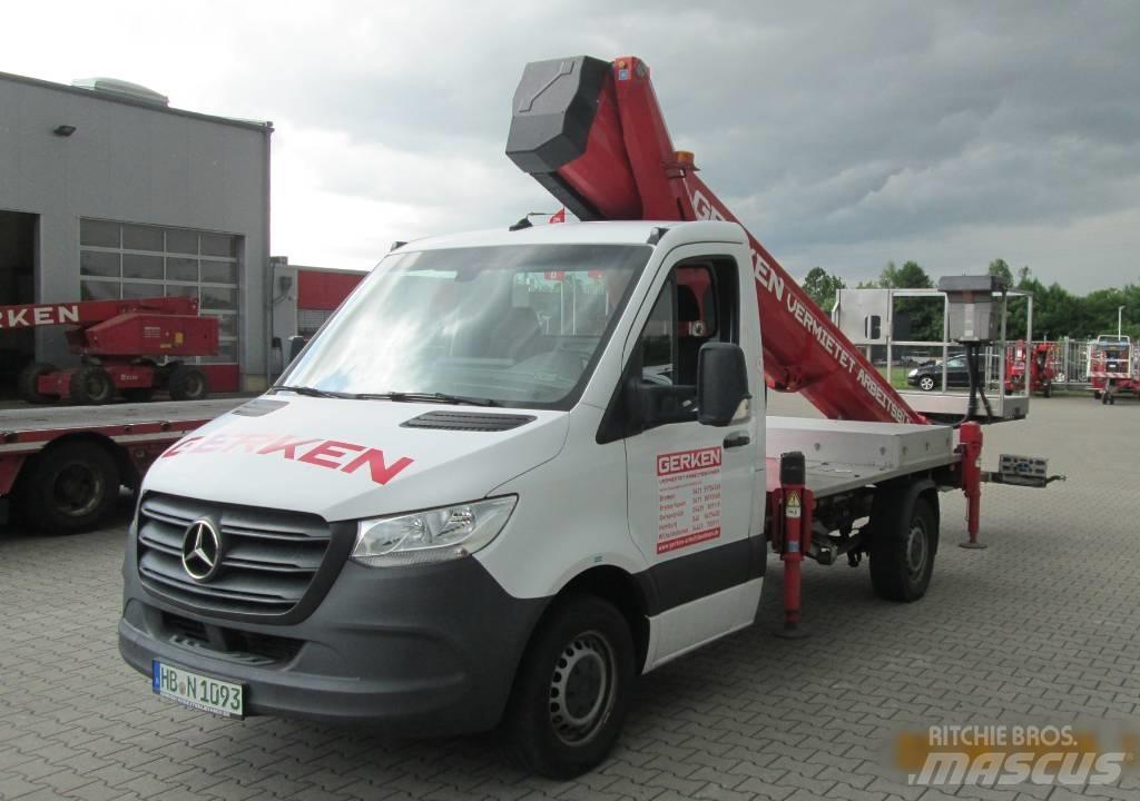 Ruthmann TB300 Εναέριες πλατφόρμες τοποθετημένες σε φορτηγό