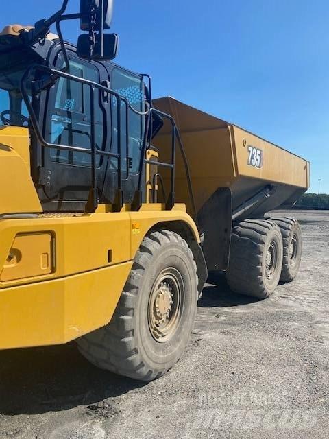 CAT 735 Σπαστό Dump Truck ADT